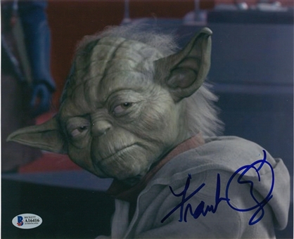 Frank Oz ("Yoda") Signed 8 x 10 Photograph (Beckett)